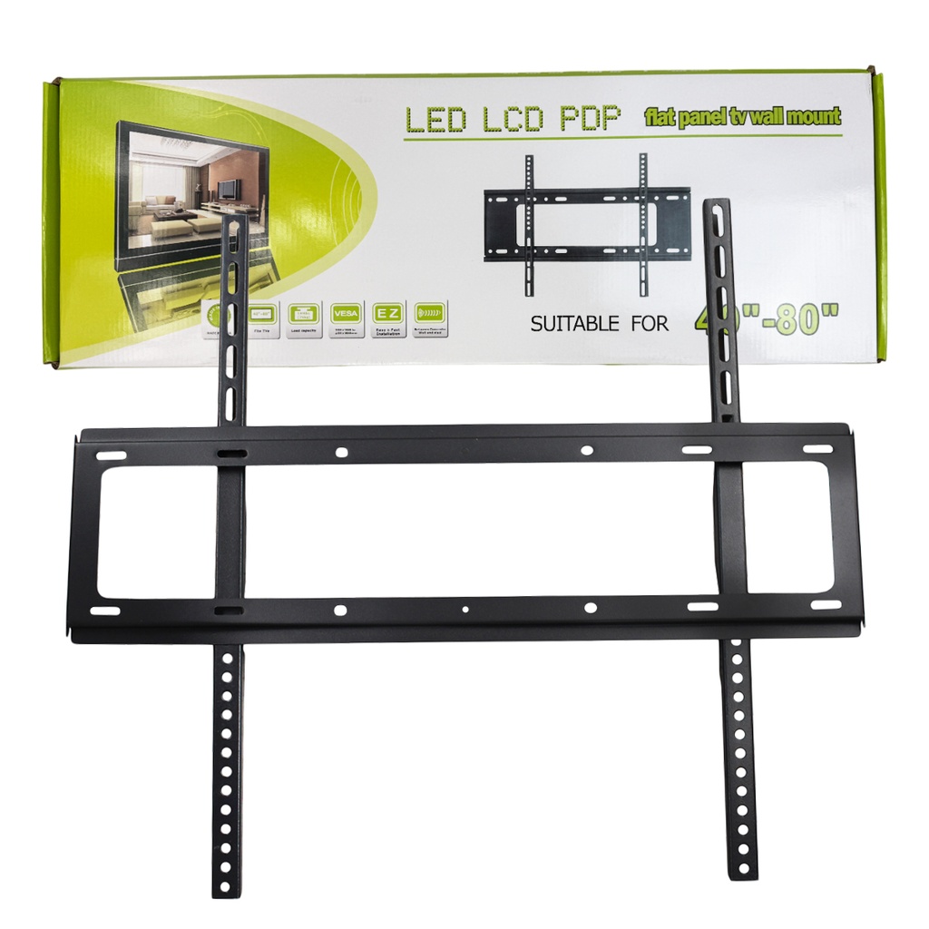 SOPORTE DE PARED PARA TV DE 32" A 85" CON 1 PZ O CAJA CON 10 PZS