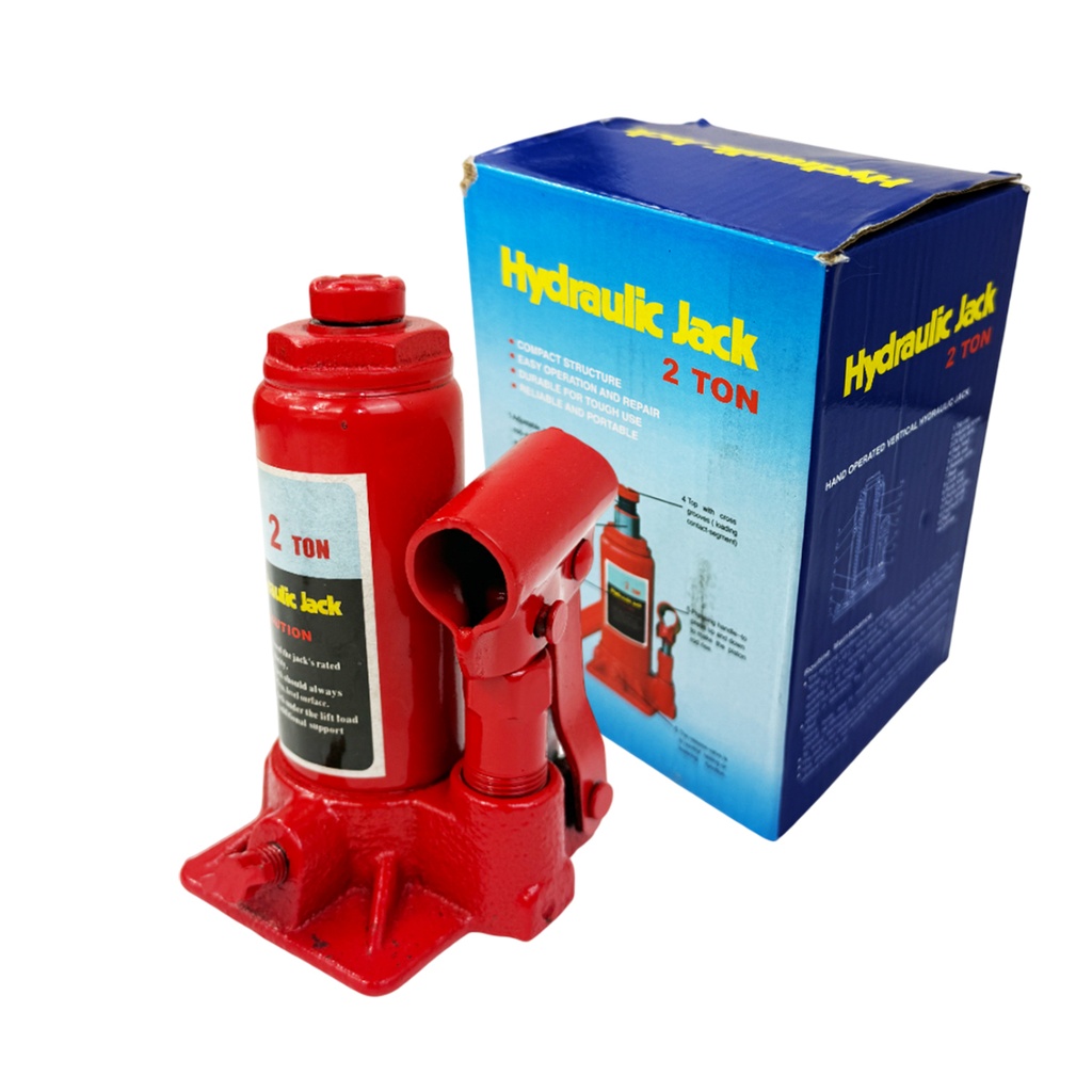 ZF-0283 GATO HIDRAULICO 2 TONELADA CON 1 PZ O CAJA CON 10 PZS