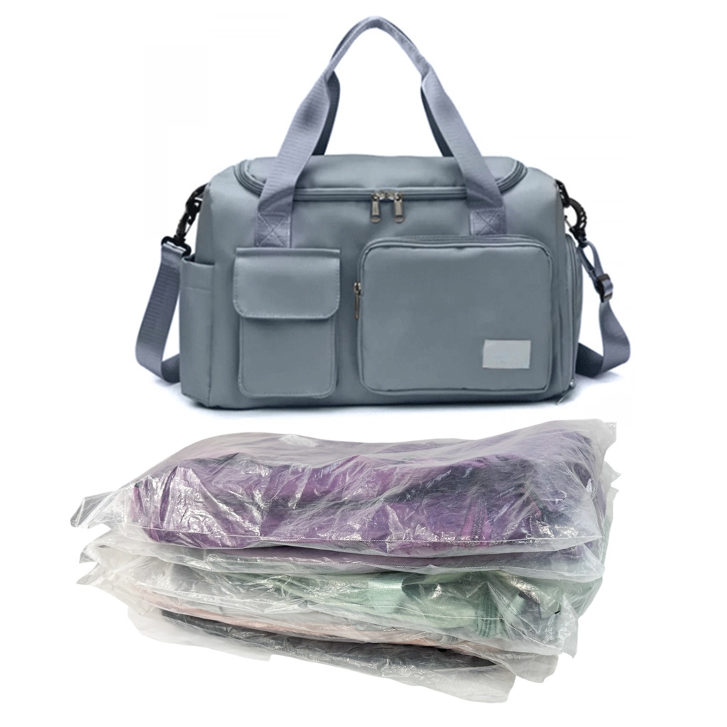 BOLSO MALETERO DE HOMBRO DE GRAN CAPACIDAD DE 40 X 30 X 24 CM CON 1 PZ O CAJA CON 100 PZS