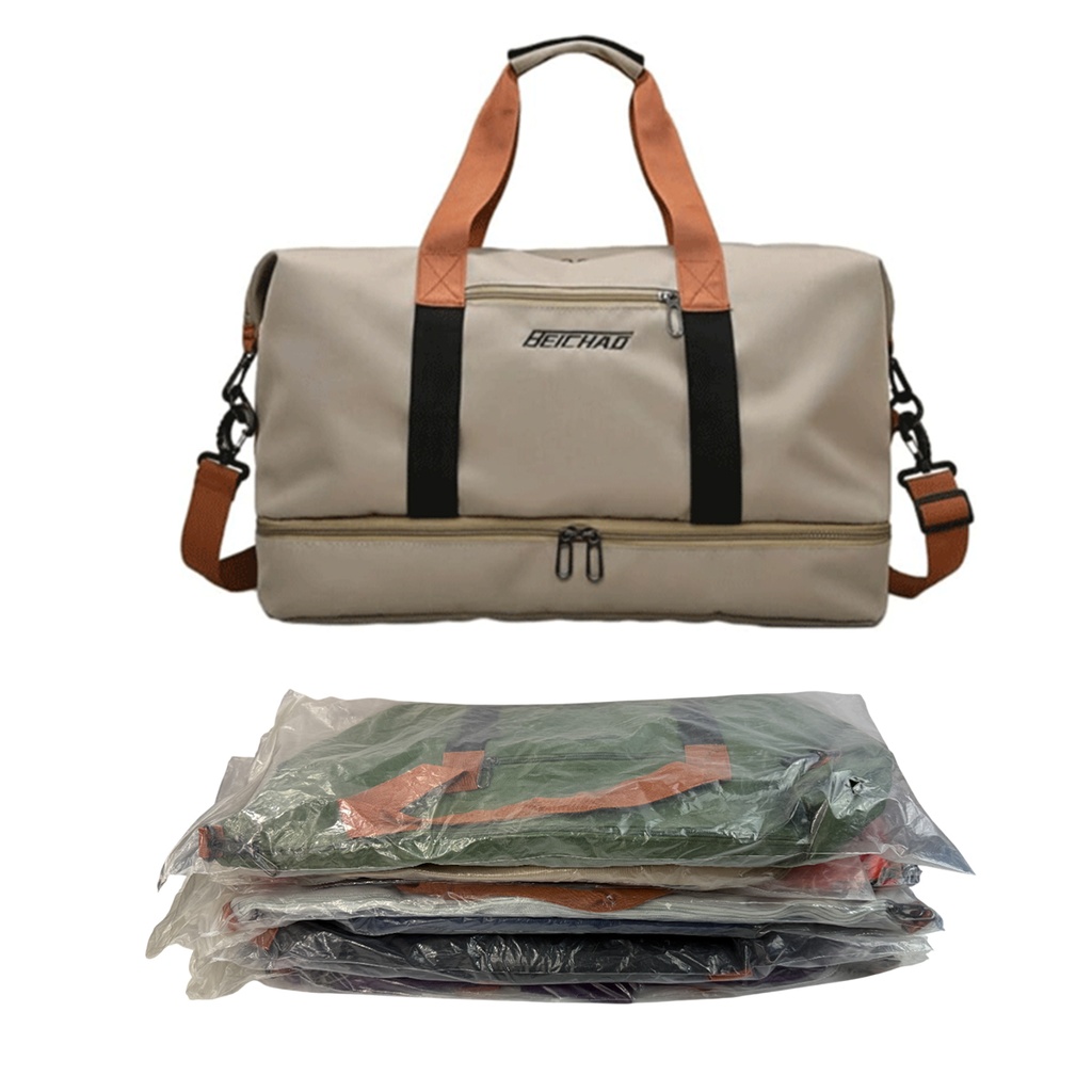 BOLSO MALETERO DE HOMBRO DE GRAN CAPACIDAD DE 46 X 28 X 25 CM CON 1 PZ O CAJA CON 100 PZS