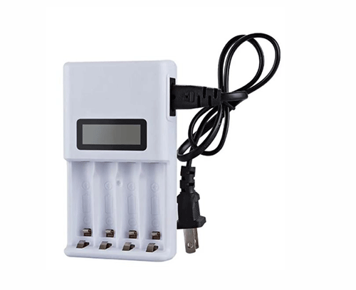 ZF-0328 CARGADOR DE PILA AA/AAA DE 110V CON 1 PZ O CAJA CON 100 PZS