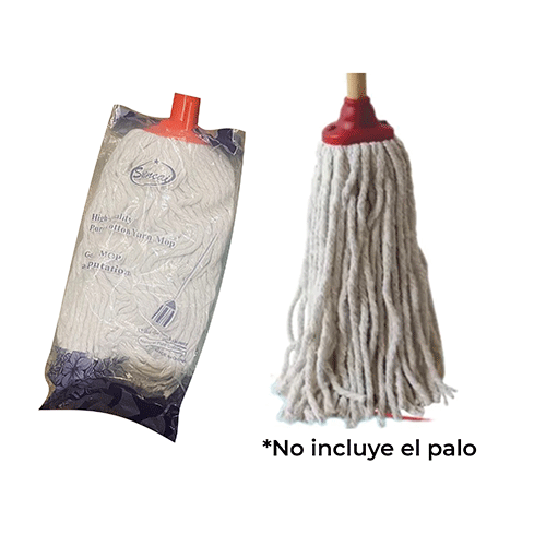 ZH-2252 REPUESTO DE CABEZAL DE TRAPEADOR CON 1 PZ O CAJA CON 100 PZS