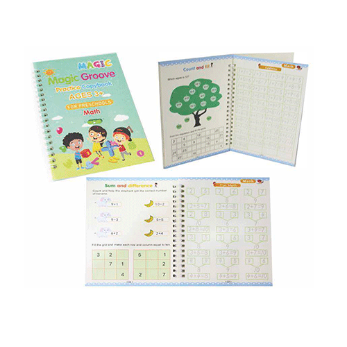 ZP-1014 JGO 4 CUADERNOS DE PRACTICA DE GROVE CON 1 PZ O CAJA CON 100 PZS