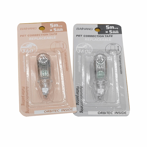 CORRECTOR EN CINTA, ROTACION 360 GRADOS CON 1 PZ O CAJA CON 1152 PZS