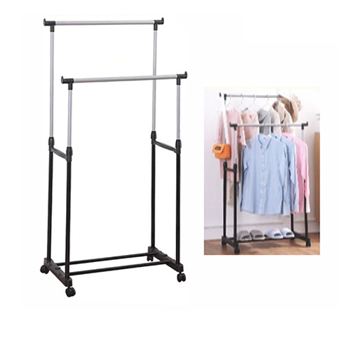 PERCHERO ORGANIZADOR DE ROPA CON 1 PZ O CAJA CON 12 PZS
