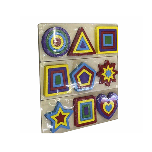 JUGUETE DIDACTICO ARMABLE FIGURAS GEOMETRICAS CON 1 PZ O CAJA CON 120 PZS
