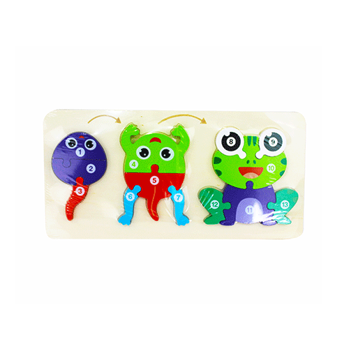 ROMPECABEZAS DIDACTICO DE CRECIMIENTO DE 13X 18 CM CON 1 PZ O CAJA CON 120 PZS