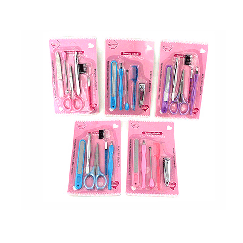 ZB-0088 / ZB-0340 SET DE MANICURE EN BLISTER, CON 1 PZ O CAJA CON 1200 PZS