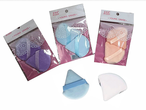 ZB-0363 SET DE 2 ESPONJAS PARA MAQUILLAJE CON 1 PZ O CAJA CON 1200 PZS