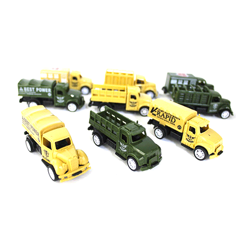 ZJ-1033 CAMION FRICCION, CON 1 PZ O CAJA CON 1200 PZS