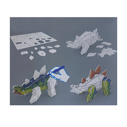 ROMPECABEZAS 3D CON ACUARELA CON 1 PZ O CAJA CON 144 PZS