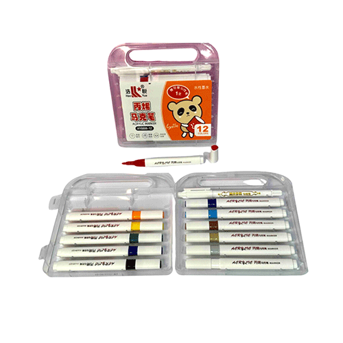 ZP-1078 PLUMIN 12 COLORES CON 1 PZ O CAJA CON 144 PZS