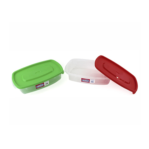 REFRI PRACTIC RECTANGULAR 2LT, CON 1 PZ O CAJA CON 15 PZS