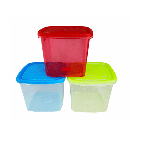 RECIPIENTE SQUARE NO. 4 CON 1 PZ O CAJA CON 16 PZS