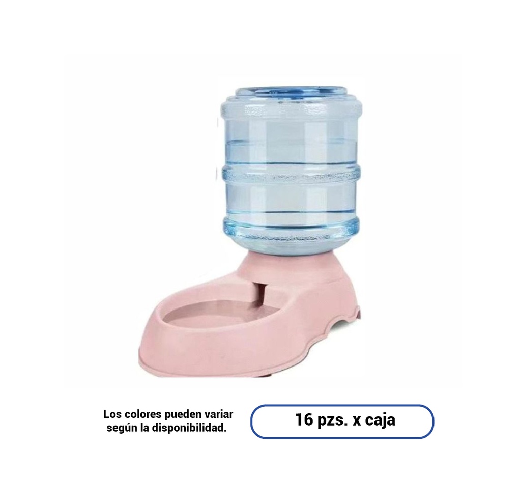 ZH-0377 DISPENSADOR PARA ALIMENTO DE MASCOTA CON 1 PZ O CAJA CON 16 PZS