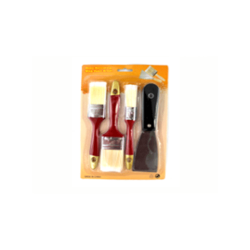 JUEGO DE 3 BROCHAS C/ 1 ESPÁTULA, CON 1 PZ O CAJA CON 160 PZS
