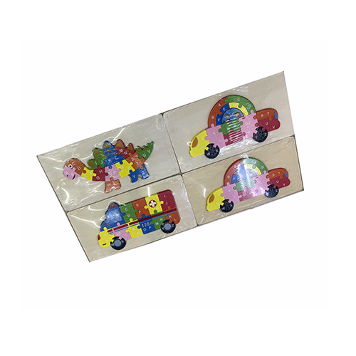 ZJ-1375 JUGUETE DIDACTICO TRIDIMENSIONAL DE MADERA DE 30 X 15 X 0.5 CM CON 1 PZ O CAJA CON 160 PZS