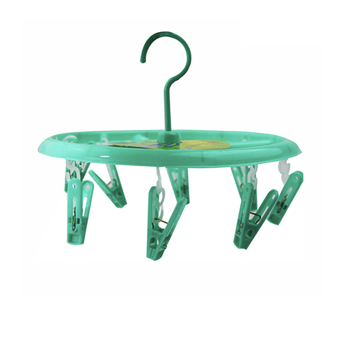 ZC-0055 CARRUSEL DE PINZA P/ROPA, CON 1 PZ O CAJA CON 180 PZS