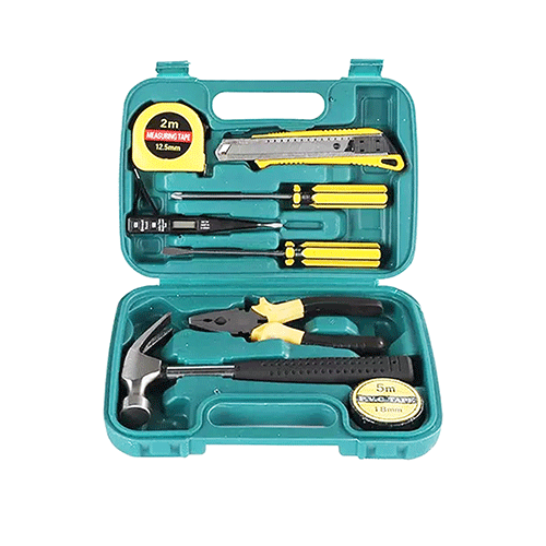 KIT ESTUCHE DE HERRAMIENTAS CON 1 PZ O CAJA CON 20 PZS