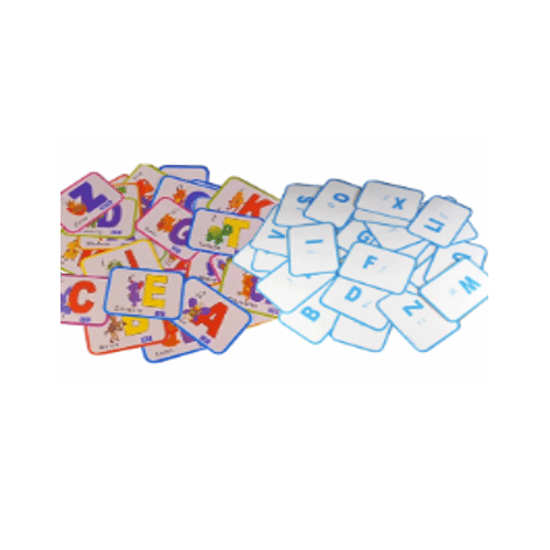 JUEGO FICHAS ABECEDARIO DE 11 X 15 CM CON 1 PZ O CAJA CON 200 PZS
