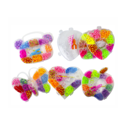 SET DE LIGAS P/PULCERAS CON 1 PZ O CAJA CON 240 PZS