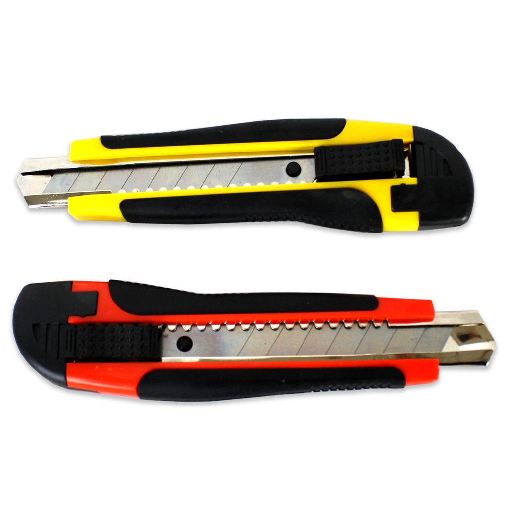 BLISTER DE CUTTER CON REPUESTOS DE NAVAJA CON 1 PZ O CAJA CON 240 PZS