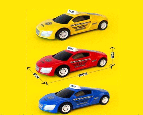 ZJ-1223 CARROS TAXIS CON 1 PZ O CAJA CON 240 PZS
