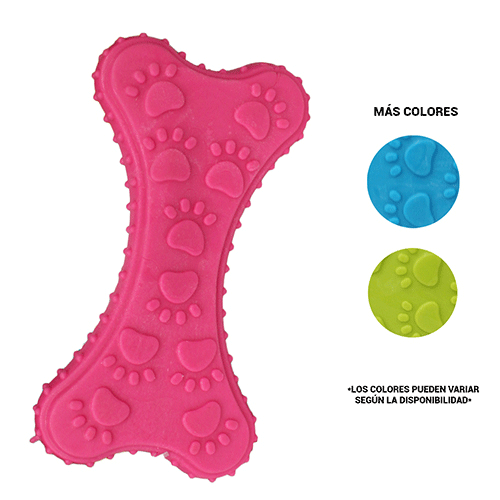 ZMA-0023 JUGUETE PARA MASCOTA EN FORMA DE HUESO CON 1 PZS O CAJA CON 240 PZS
