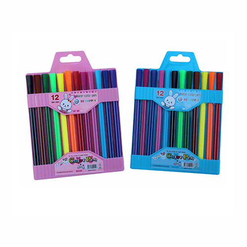 PLUMINES CON 12 COLORES CON 1 PQT O CAJA CON 240 PQTS