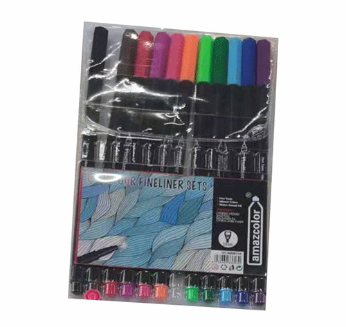 ZP-1521 PLUMINES CON 12 COLORES CON 1 PZ O CAJA CON 240 PZS