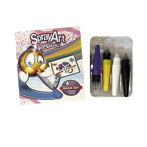 ZP-1575 PLUMA MAGICA EN SPRAY CON 4 COLORES O CAJA CON 240 PZS