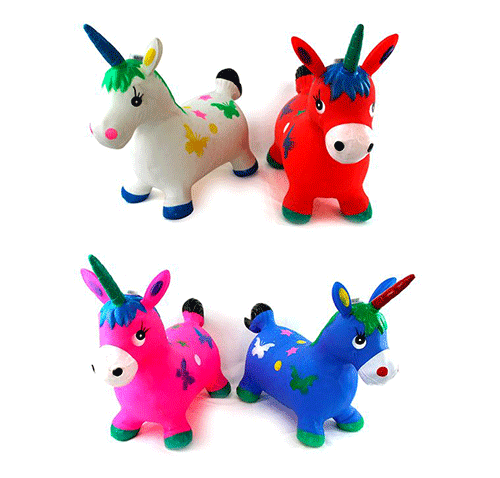 ZJ-0472 UNICORNIO MONTABLE C/SONIDO, CON 1 PZ O CAJA CON 30 PZS