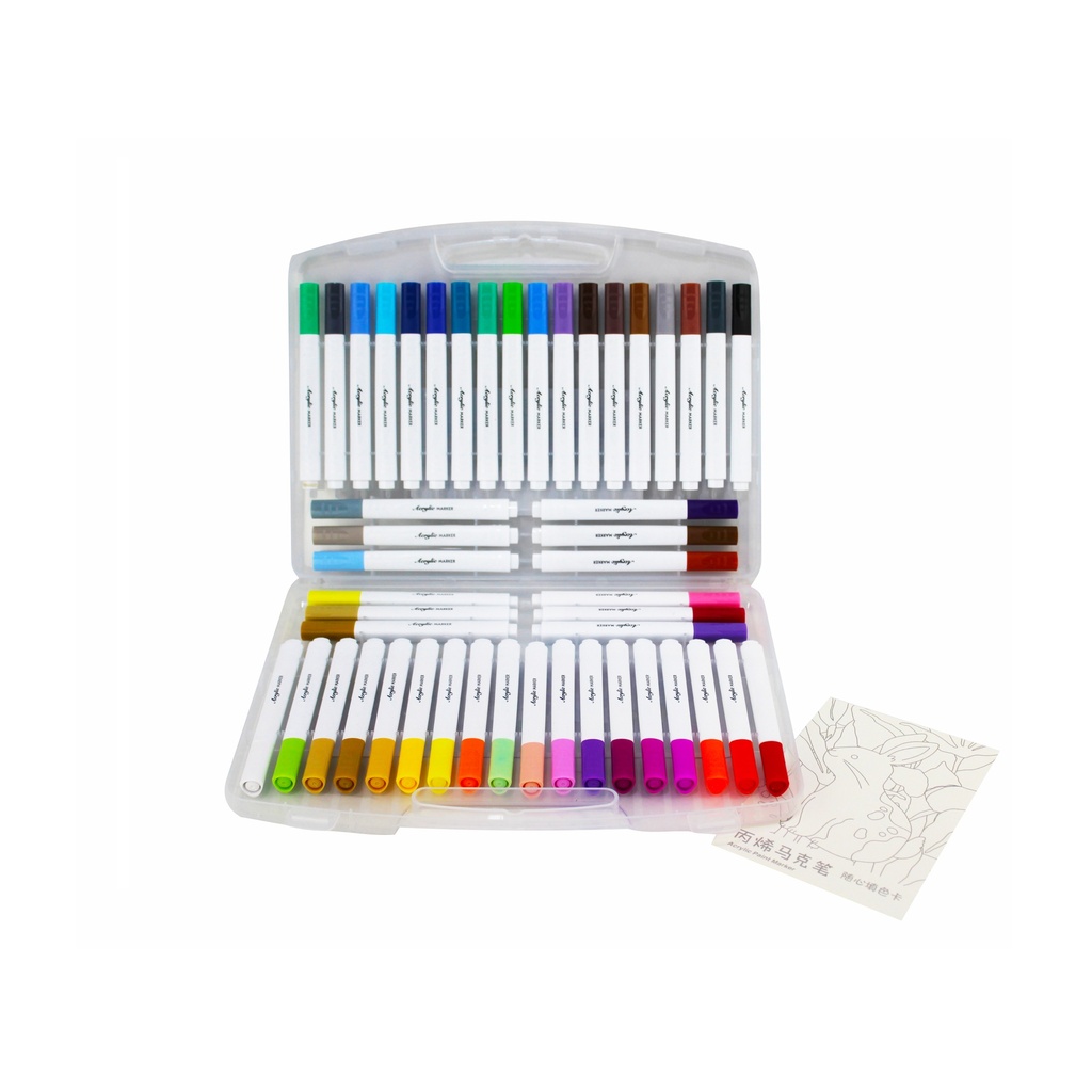 ZP-0947 PLUMINES CON 48 COLORES CON 32 PQTS