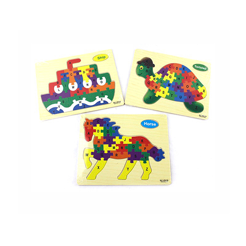 TABLERO ROMPECABEZAS DICACTICO PARA APRENDIZAJE DE MADERA DE FIGURAS DE 22x17.5 CM, CON 1 PZ O CAJA CON 320 PZS