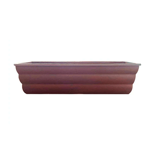 MACETA RECTANGULAR,CON 1 PZ O CAJA CON 36 PZS