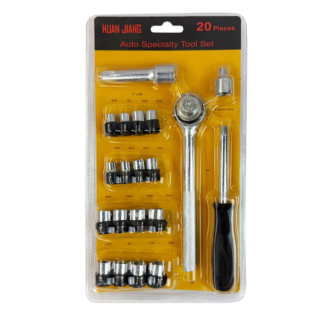 SET DE JUEGO DE MATRACA CON ACCESORIOS Y DADOS DESDE 1/4" HASTA 5/8" CON 1 PZ O CAJA CON 36 PZS