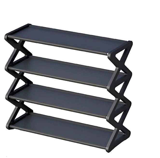 ZAPATERO ORGANIZADOR DE 4 NIVELES CON 1 PZ O CAJA CON 36 PZS