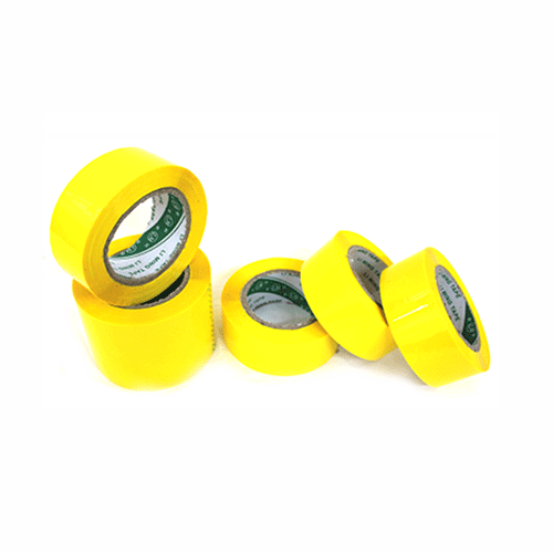 ZF-0088/ZF-0257 CINTA DE MARCAJE AMARILLO DE 4.5 CM Y 100 MTS, CON 1 PZ O CAJA CON 36 PZS
