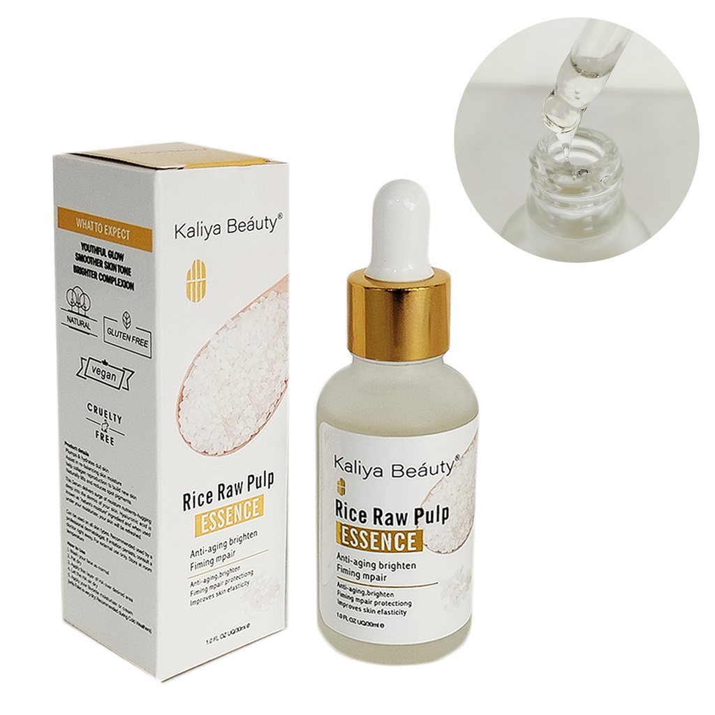 SERUM FACIAL DE ARROZ DE 30 ML CON 1 PZ O CAJA CON 360 PZS