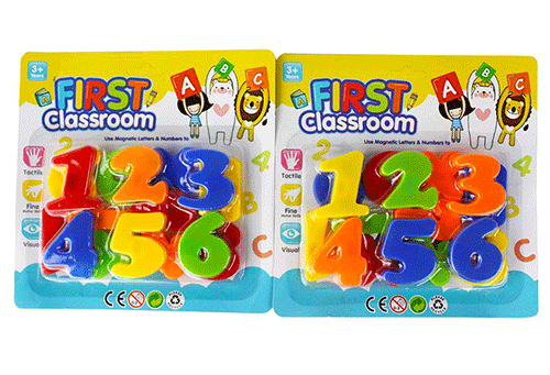 BLISTER C/NUMEROS MAGNETICOS, CON 1 PZ O CAJA CON 360 PZS