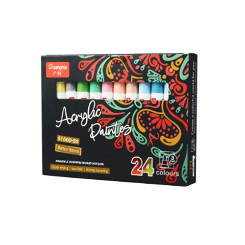 ZP-1605 ESTUCHE DE PLUMINES CON 24 COLORES O CAJA CON 48 PQTS