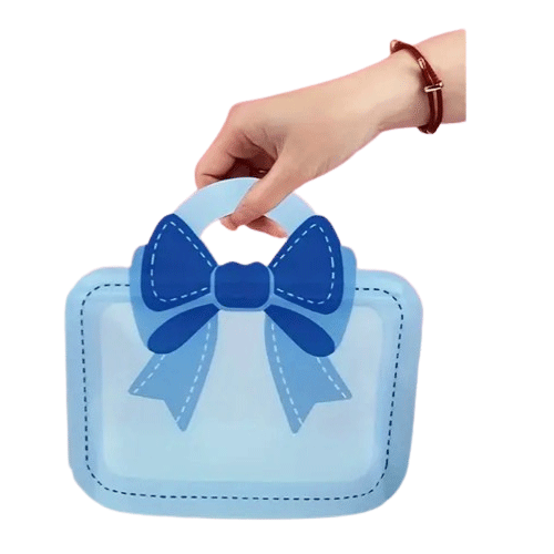 BOLSITA CON DIFERENTES ESPONJAS PARA MAQUILLAJE CON 1 PZ O CAJA CON 480 PIEZAS