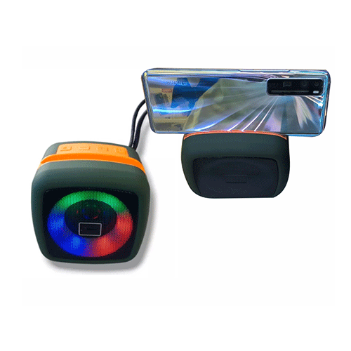 BOCINA INALAMBRICA CUADRADA BLUETOOTH CON 1 PZ O CAJA CON 50 PZS