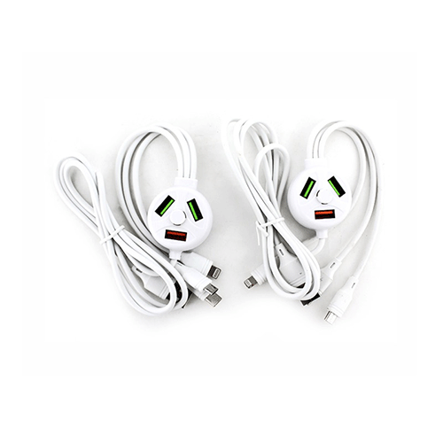 CABLE USB PULPO MULTICONTACTO, CON 1 PZ O CAJA CON 500 PZS