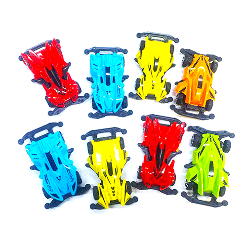 SET DE 8 CARRITOS CON 1 PZ O CAJA CON 528 PZS