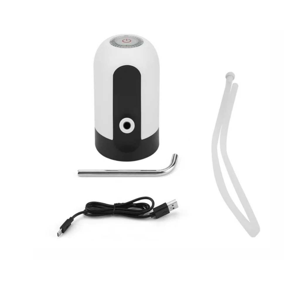 DISPENSADOR DE AGUA AUTOMÁTICO, PORTATIL USB RECARGABLE CON 1 PZ O CAJA CON 60 PZS