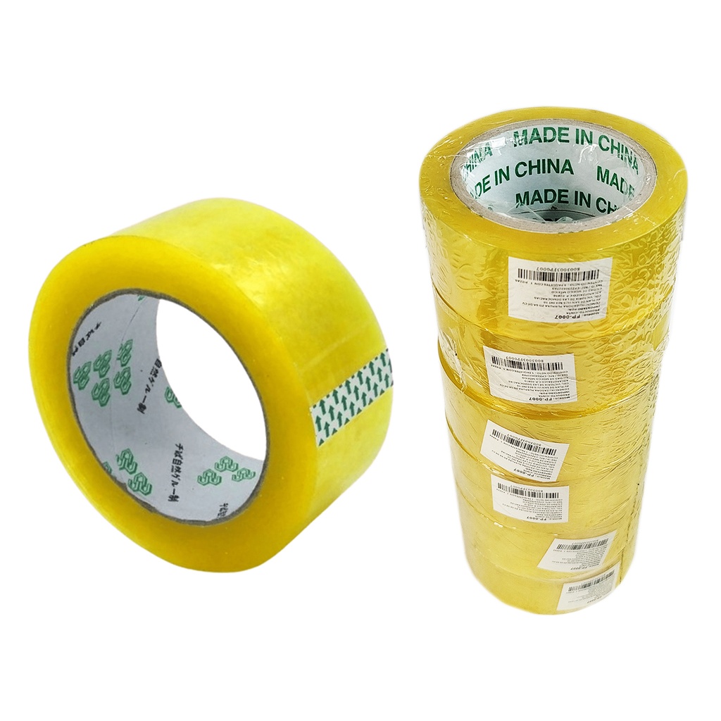 CINTA TRANSPARENTE P/EMPAQUE DE 4.5 CM POR 90 MTS CON 1 PZ O CAJA CON 60 PZS