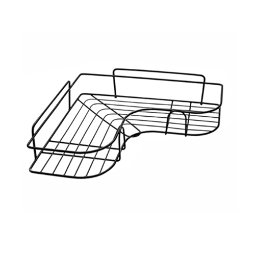 ESTANTE DE ESQUINA, SOPORTE DE PARED PARA BAÑO O COCINA CON 1 PZ O CAJA CON 60 PZS