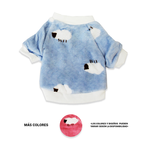 SUDADERA DE MASCOTA CON ESTAMPADO DE 23 X 16 CM CON 1 PZ O CAJA CON 600 PZS