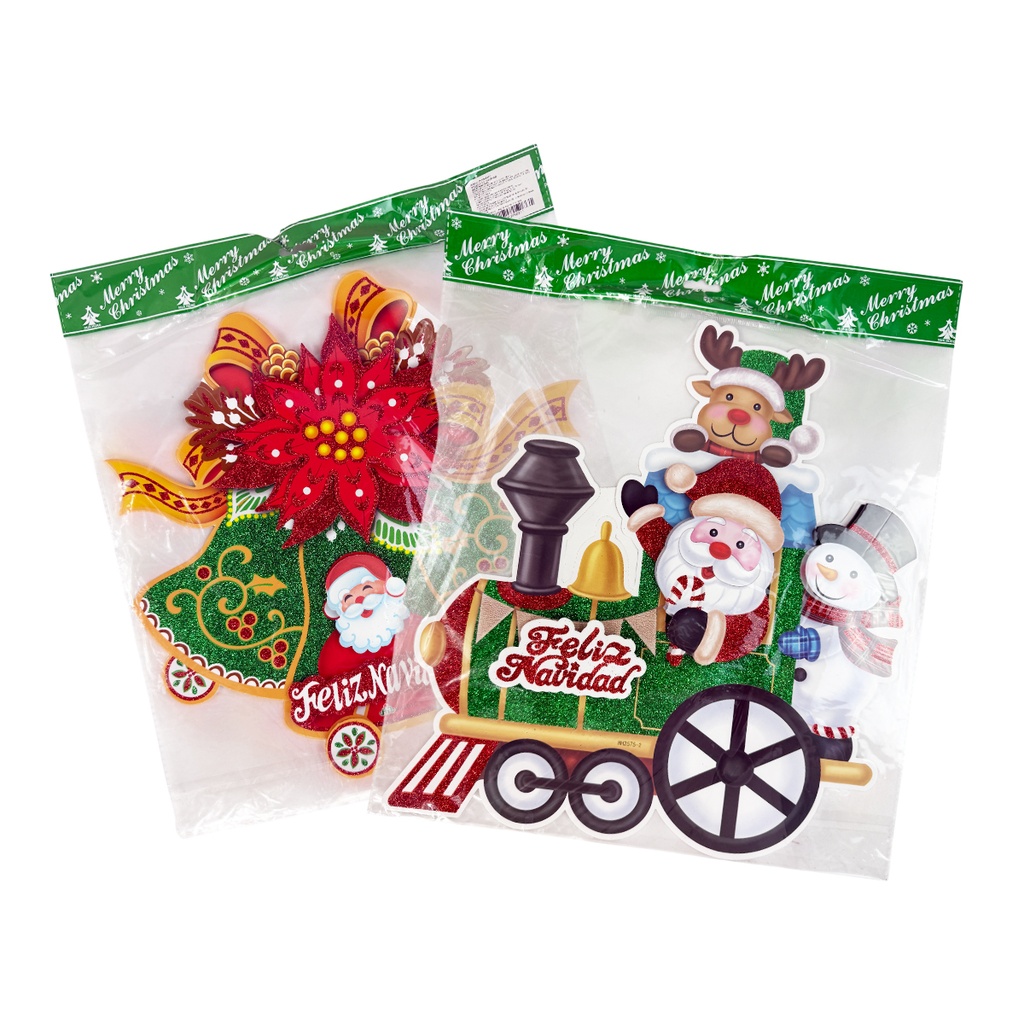 ACCESORIO DECORATIVO NAVIDEÑO CON 1 PZ O CAJA CON 600 PZS